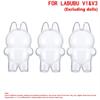 For Labubu 4.0 Pin For Love Transparent Protective Cover Monster Toy Elf Doll Cover Storage Box Display Cover For Party Dolls
