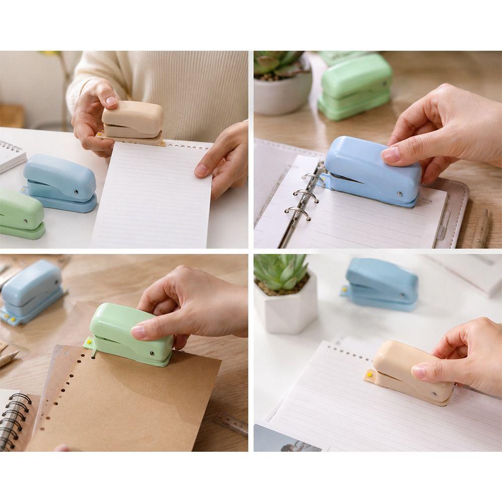 Labor-Saving 6-Hole Puncher Loose-Leaf Hole Punch Machine New Hole Puncher  A5/B5/A4 Notebooks