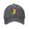 Flag Map of Mali Baseball Cap Ball Cap Beach Trucker Hat Cute Unisexs Hats Womens