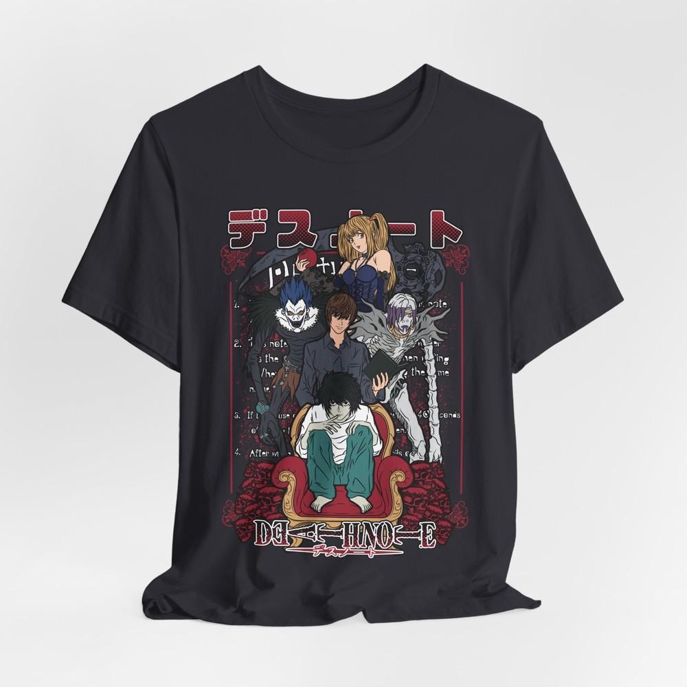 AnimeInspired Unisex Jersey Tee Graphic Tee for Fans Casual Wear Gift S