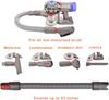 For Dyson V7/V8/V10/V11 Vacuum Cleaner Suction Head Set 5pcs Set Vacuum Cleaner Mattress Brush Head Round Brush Soft Brush Parts