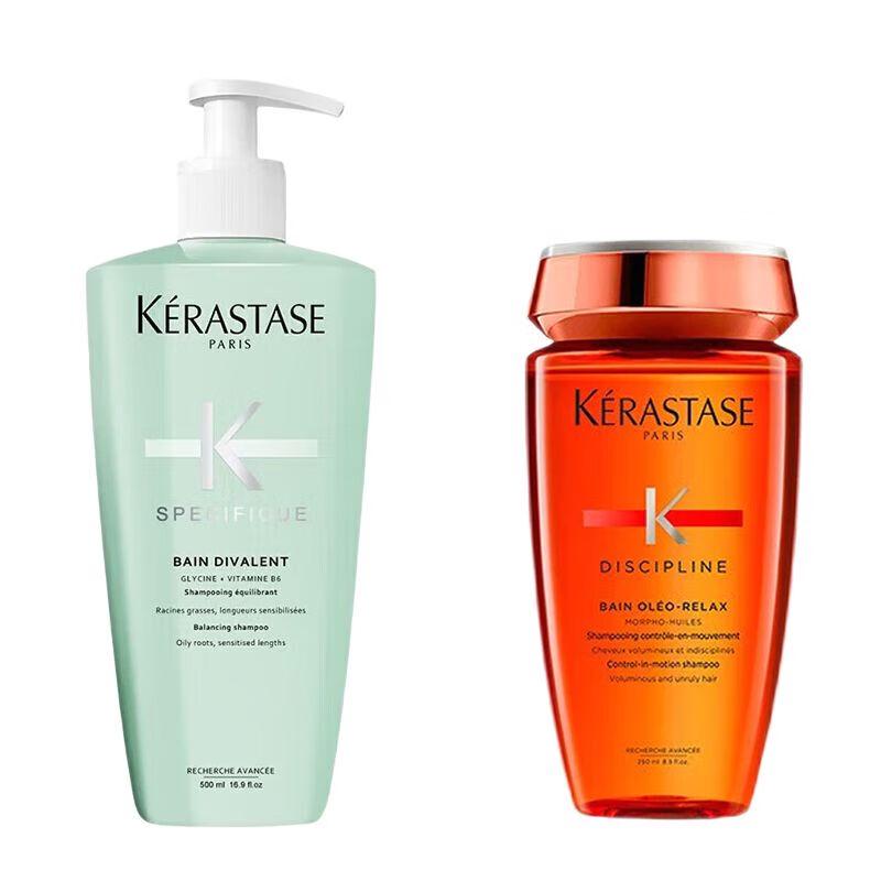 

Kérastase Dual Function & Oléo-Relax Shampoo Set