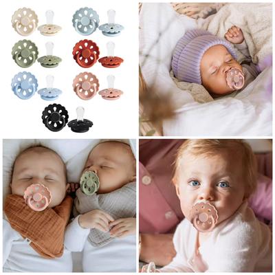 Rubber Soothing Pacifiers for Newborns Comforting Infant Pacifier Silicone Baby Pacifier Colorful Newborns Pacifier