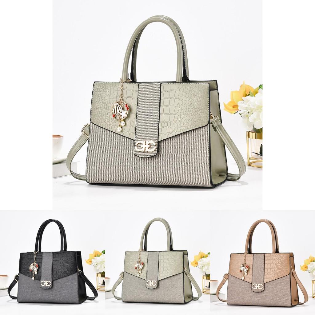 Stylish New Stone Pattern Cute Handle Bag With Large Capacity For Practical Ladies