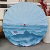 70 Cm Silk Cloth Women Umbrella Chinese Style Chinese Oil Paper Umbrella  Photograph Prop