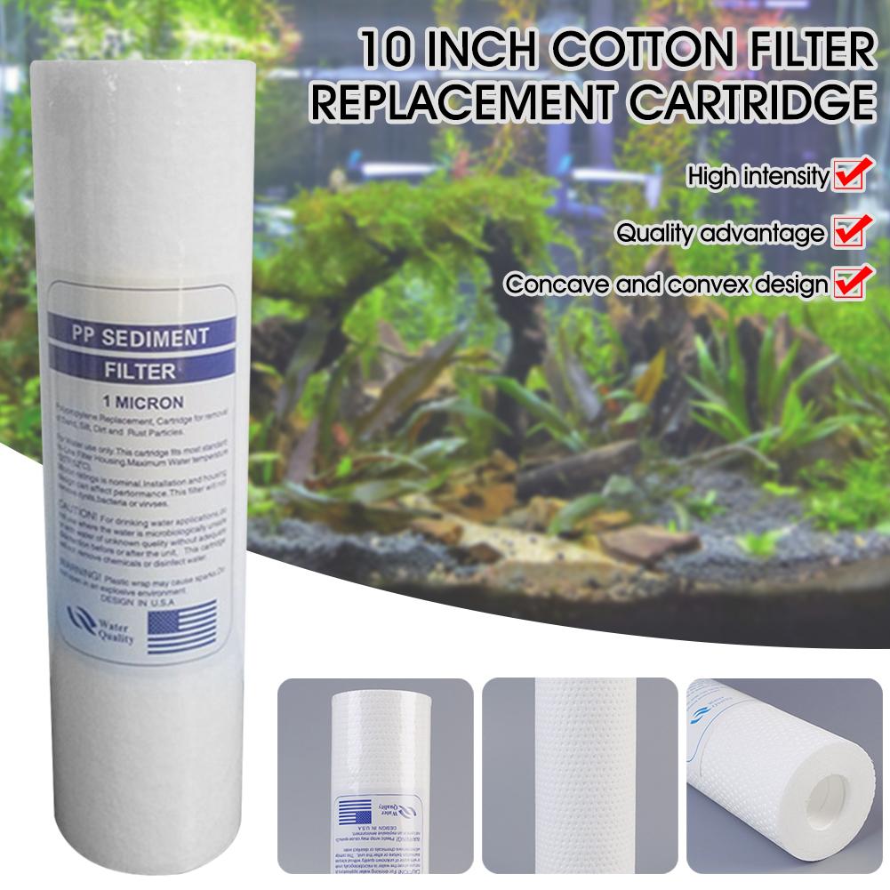 New Household Water Sediment Polypropylene Filter 10" 1/5 Micron Pp Water Replacement Cartridge Dropshipping