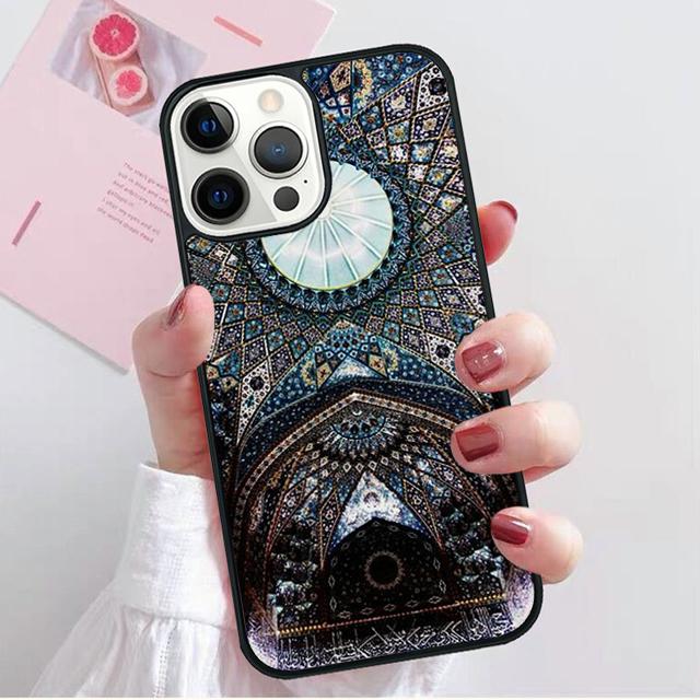 Islam Muslim Mosque Coque Shell For iPhone 17 Air 15 16e 14 13 12 Pro Max 11 Pro Max Plus Phone Case Cover