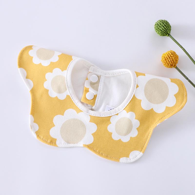 Class A Pure Cotton Waterproof Baby Bibs for Newborns and Toddlers: Boys & Girls Spit-Up Scarf