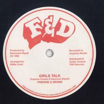 

7inch Record FREDDIE DESSIE Girls Talk Version TRSFD1 F D EU 2026 Europe Reggae Ska Dub