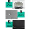 For Hyundai Tucson TL 2016~2021 2017 2018 2019 2020 Car Front hood linin Engine Thermal Insulation Soundproof Cotton Accessories Heat Shields 2