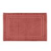 Tapis de bain en coton 45 x 70 cm Lilas terracotta