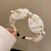 Diadema de Lujo Otoño/Invierno para Mujer - Elegante Pinza Superior de Calavera de Ala Ancha para Cabello y Lavado Facial.