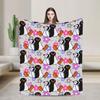 Cute Pingu Penguin Blankets Quality Warm Throw Blanket Spring Decorative Living Room Fashion Bedspread