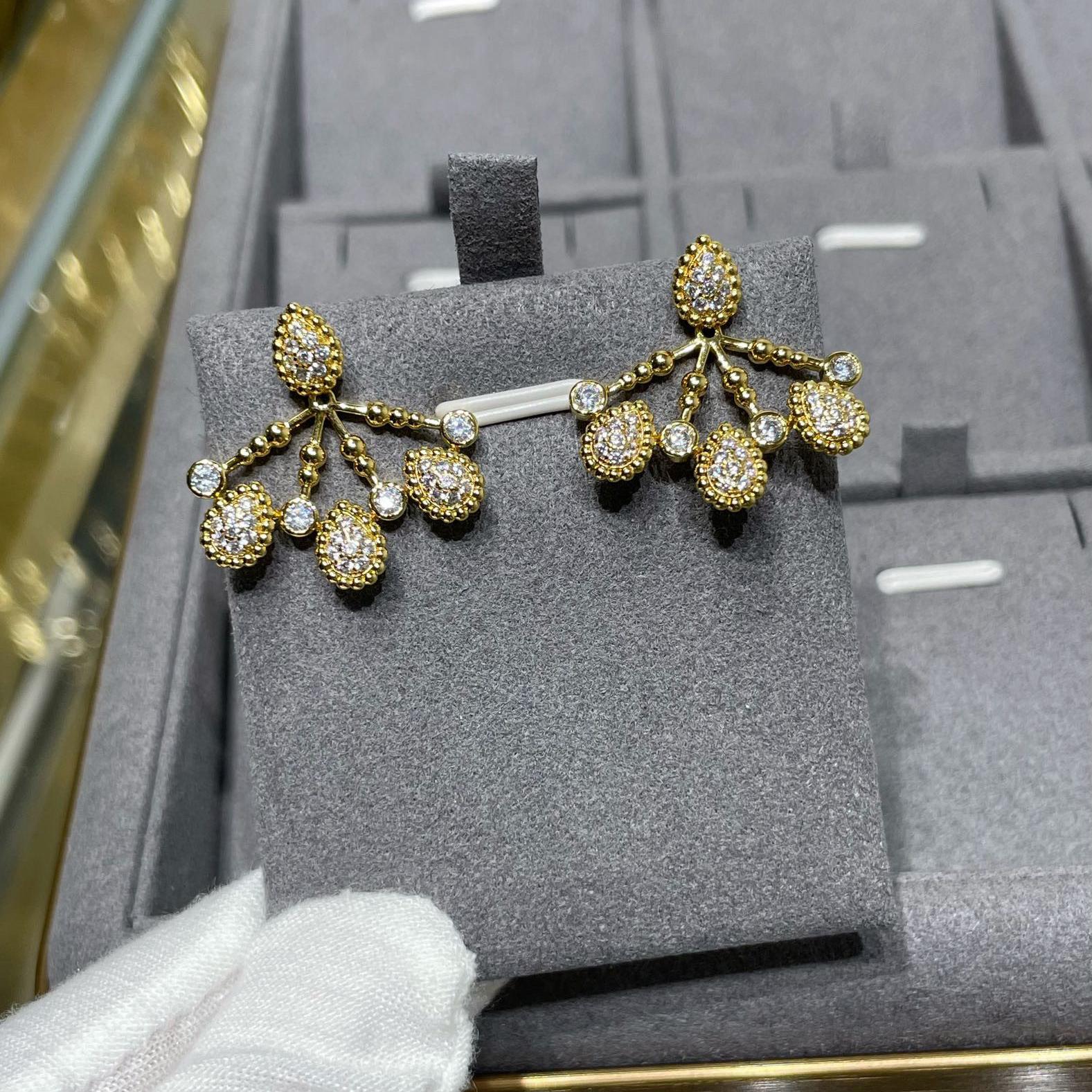 

Новый Горячий Бренд Винтажные Серьги для Женщин Роскошные Ювелирные Изделия Мода Капля Воды Дизайнерские Серьги-Подвески Чистое Серебро 925 Пробы Вечерние Серьги-Пуссеты