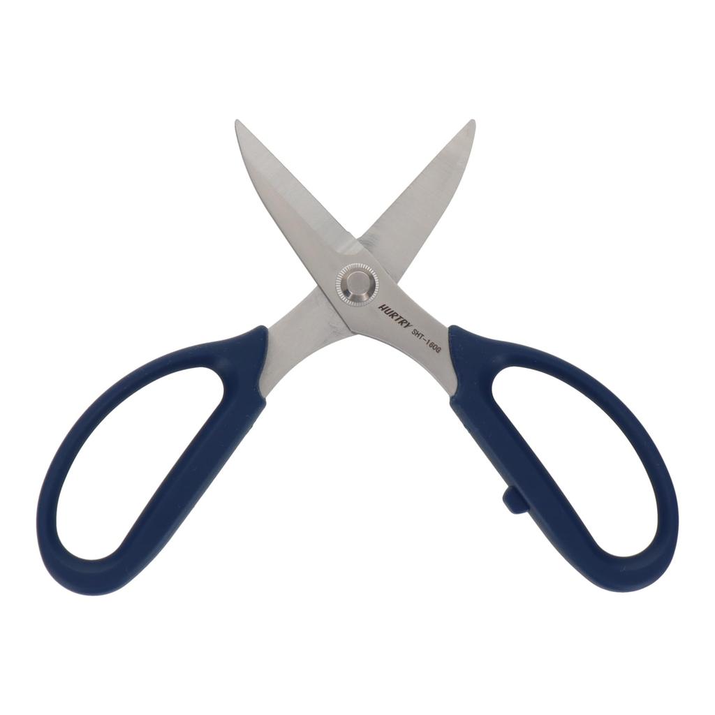 Sankyo Corporation Heartry Industries Scissors with Serrated Blade Hard Type 160mm Non-Slip SHT-160G