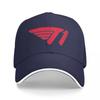 Skt T Merch Skt T Logo Baseball Cap winter hats for Unisex Hat Unisex Luxury Womens Unisexs