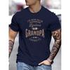 Men's Summer Fashion Sports Printed Round Neck Short Sleeve