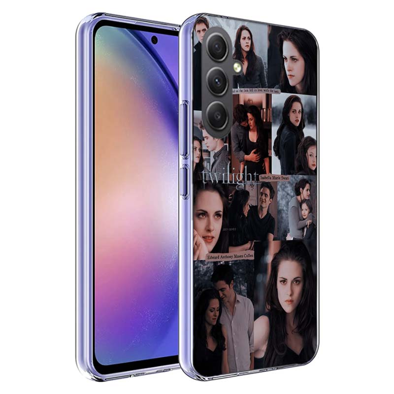 Team Edward Jacob Twilight Cover For Samsung A54 A34 A24 A14 A53 A33 A23 A13 A52S A32 A22 A12 Phone Galaxy A03 A04 A02S A42 A73