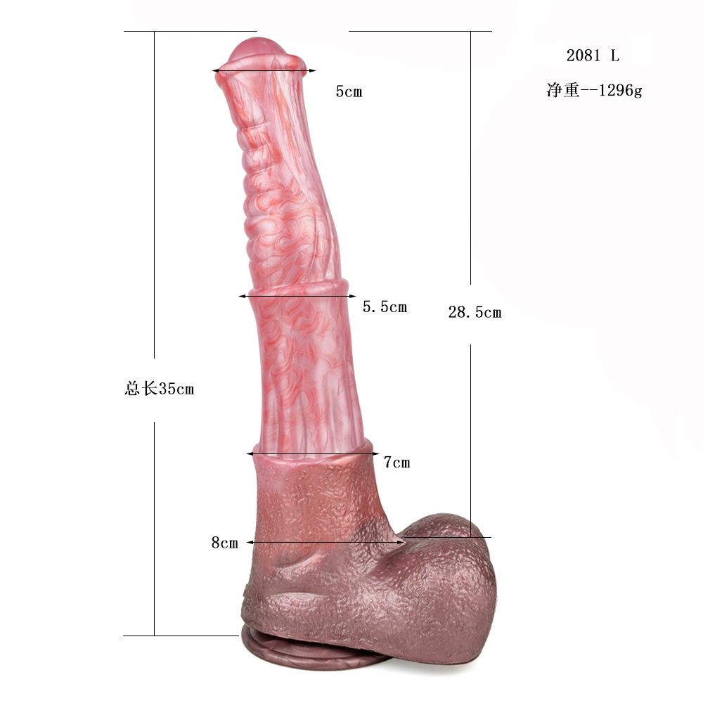 2026 Riesenpferd Dildo 8,8 cm Dick Realistischer Tierpenis Riesiger Schwanz Analer Orgasmus Masturbatoren Mit Saugnapf Sexspielzeug Für Frauen Männer