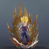 38CM Anime Dragon Ball Figure Son Gohan Super Saiyan Son Gohan Figurine Model Statue Doll Set Decoration Toys Gift
