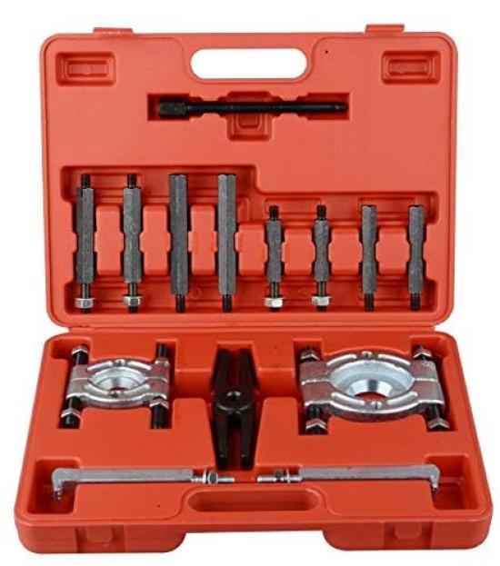 

DAYUAN Bearing Separator Bearing Puller 5 Ton Capacity Claw Type 14 Piece Set Bearing Remover Bearing Remover Gear Remover 30-75mm