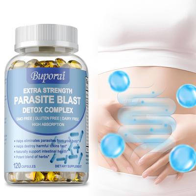 Parasite Blast Detox Complex 1485mg - with Wormwood, Black Walnut Hull, Clove