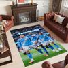 Manchester City Customize Your Name Floor Mat Design for Bedrooms Game Room Dormitory Foyer Antislip Carpet Decorate Offices Wedding Party Gift