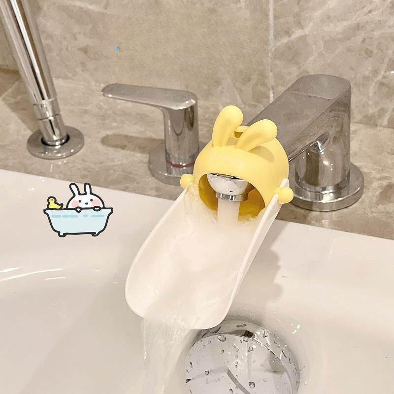 

Faucet Extender for Kids, Flexible Aerator Extension Tube for Bathroom Sink, Splash Proof and Cute Animal Design жёлтый