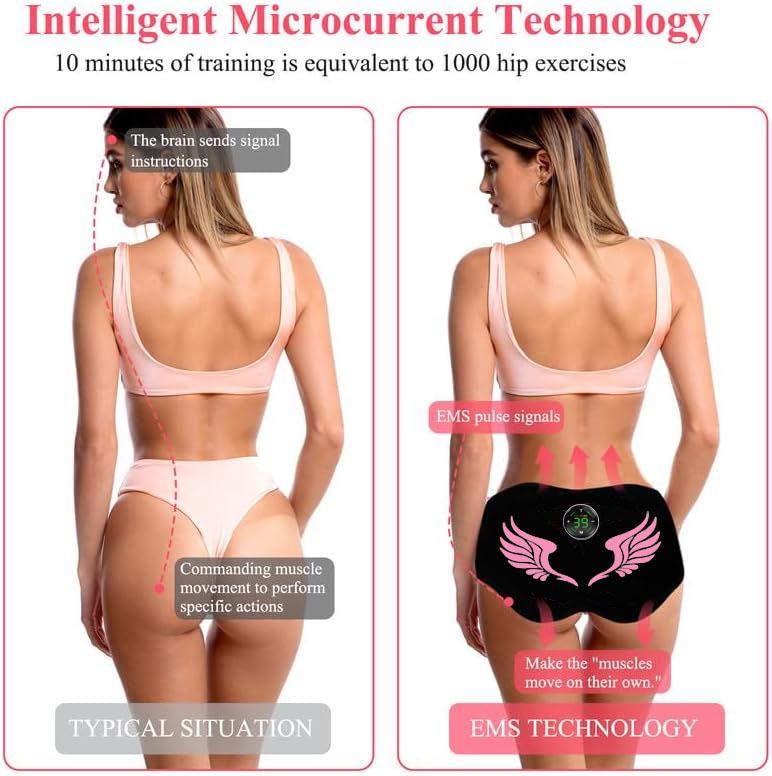 Rechargeable EMS Abdominal & Buttocks Muscle Trainer Patch
