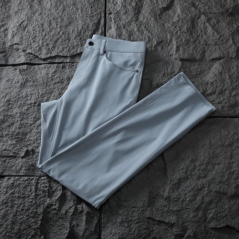 Yiliteng Men's YTMMC7012 Moisture-Wicking Wrinkle-Resistant Straight-Leg Casual Pants