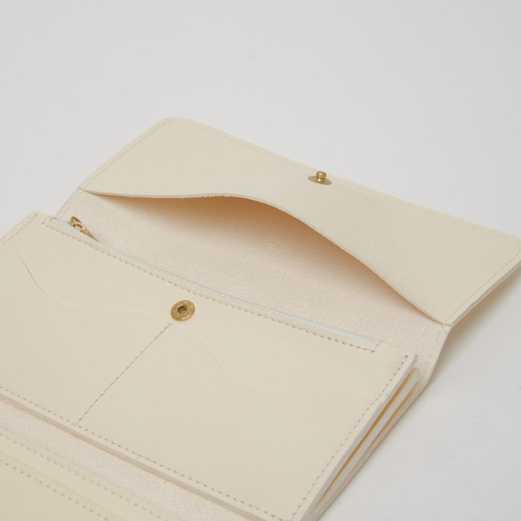 Lange Geldbörse SCW009 PV0001 Modell Continental Wallet Classic BIANCO [Il Bisonte] (Alte Nummer C0775) LATTE-B [Artikel]