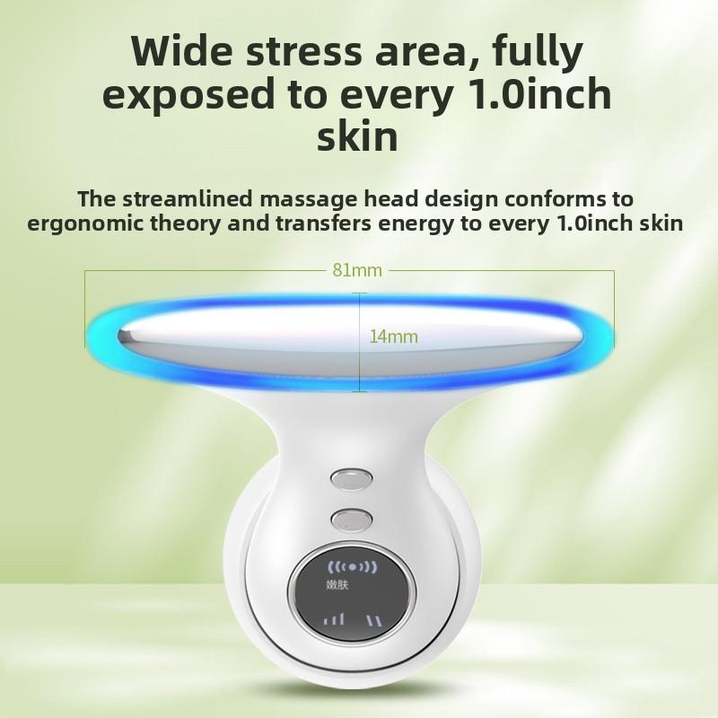 Elektrisches Nasolabialfalten-Schönheitsinstrument Haushalt Hals-Schönheitsinstrument Kleines Bügeleisen Lift Gesicht und Hals Massagegerät Halsmuster-Instrument