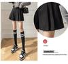 2024 Slimming Women's High Waist A-Line Woolen Pleated Skirt Pants for Winter