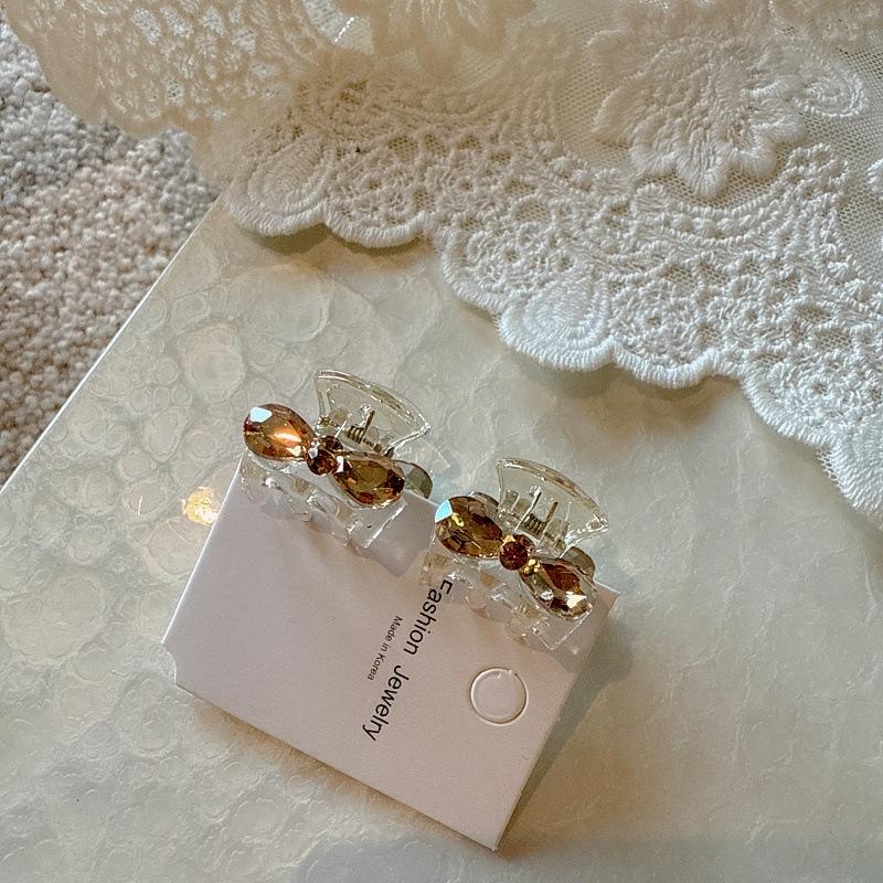 Fashionable and Versatile Mini Bow Hair Clip for Women, Small Princess Hairpin, Elegant and Charming Hair Accessories
