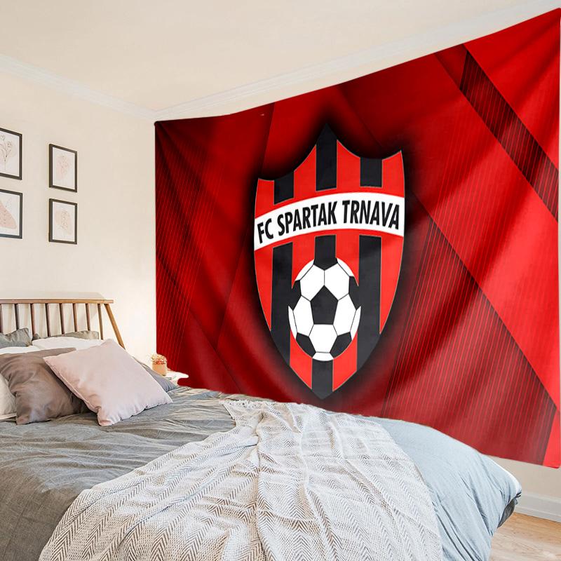 1PC FC Spartak Trnava Tapestry Hanging for Bedroom,Livingroom, Playroom,Decor Art Room Wall Tapestry Holiday and Birthday Gifts