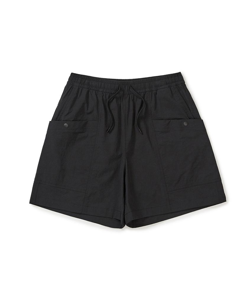 SNOWPEAK APPAREL Cooling Root Women'S Utility Shorts (S25Mwrhp65) Black