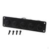 Gang Round Rocker Switch Panel - Vehicle Essentials