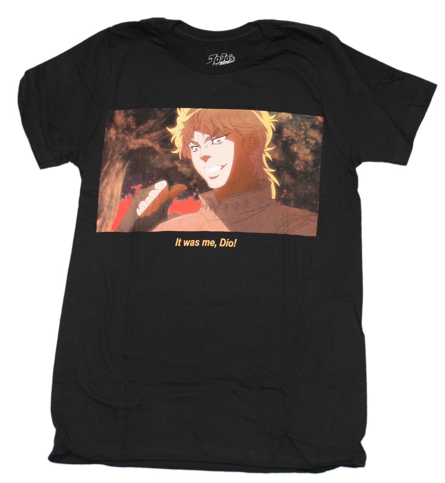 Jojo s Bizarre Adventure Mens T-Shirt - It Was Me, Dio! Red Tint S