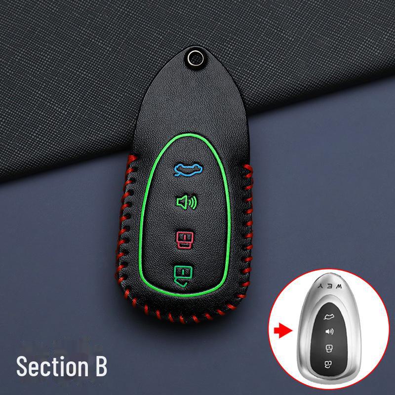 Great Wall Wei Blue Mountain DHT Key Cover for VV7, VV5, Mocha, VV6, Latte Macchiato Cars
