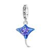 Summer Series Original 925 Sterling Silver Charms Bead Blue Marine Life Pendant Fit Original Bracelet For Women Jewelry Gift