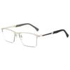Progressive Multi-Focus Color-Changing Reading Glasses Far And Near Fashion Business Anti-Blue Reading Glasses Flat Glasses