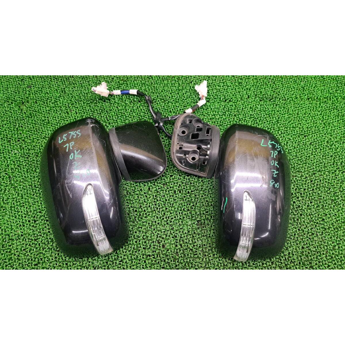 8.0 Move Conte Custom L575S L585S Door mirror with turn signal Left and right set Side mirror Driver side/Passenger side Right Left Operation