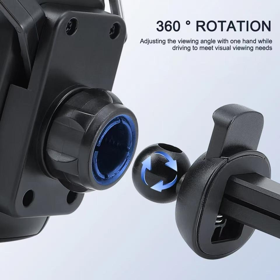 Racing Seat Shape Car Phone Holder Auto Air Vent Mobile Phone Clip 360degree Rotatable Car Cellphone Rack for Car Interior