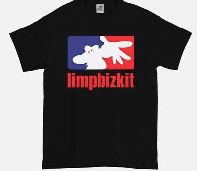 Camiseta con Logo de Banda de Rap Rock Metal Limp Bizkit Talla Completa S-4XL