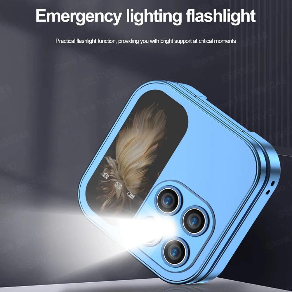 i17 Mini 2G Flip Phone 1.77inches HD Screen Dual SIM GSM Small Mobile Phone Support Flashlight Bluetooth FM Radio Speed Dial Gift CellPhone