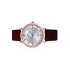 Westar Profile Lederarmband Silber Zifferblatt Quarz 50219PPN627 Herrenuhr