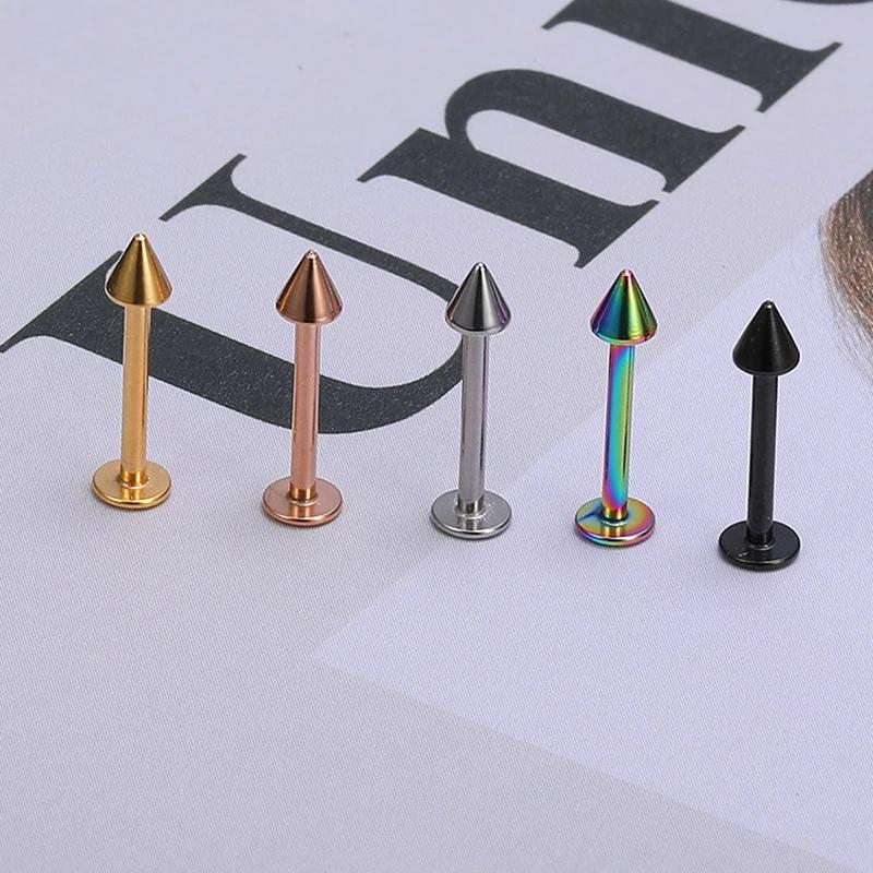 5/12 Stück Chirurgenstahl Körperpiercing Schmuck Los Großhandel Nasenring Zungenpiercing Barren Los Augenbrauen Labret Piercing Hufeisenring Los Packung