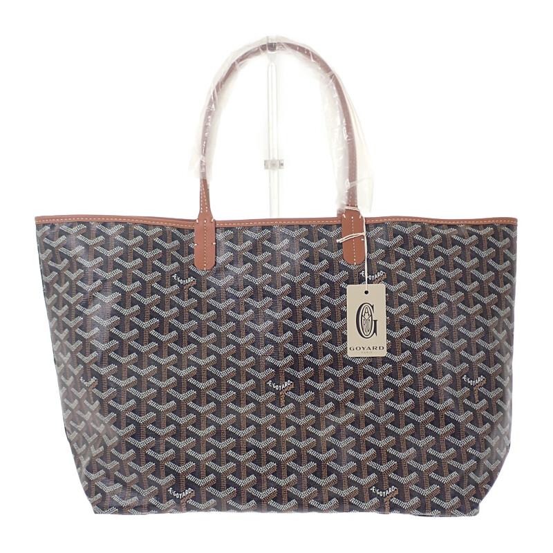 Goyard STLOUIPMLTY01CL03P Geantă tote natural/negru Piele de vițel Femei