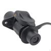 Trailer Plug Adapter 3 Pin Round Motorhome Power Cord Socket Connector Car Accessories for Durable