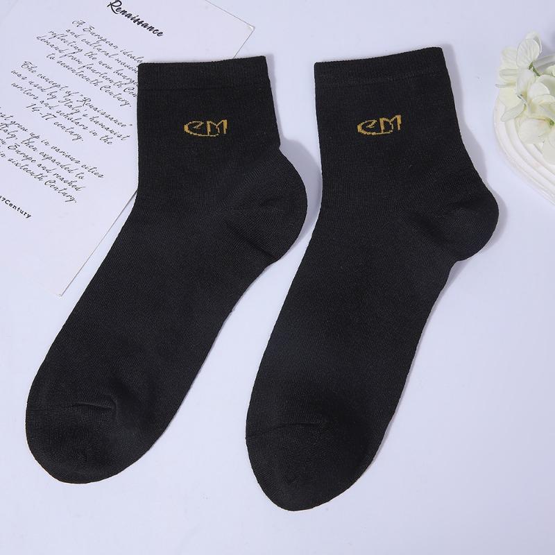 Men's Spring and Autumn Business Leisure Deodorant Anti Pilling Antibacterial Suit Tube Socks